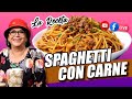 Delicioso Spaghetti con Carne (La Receta)