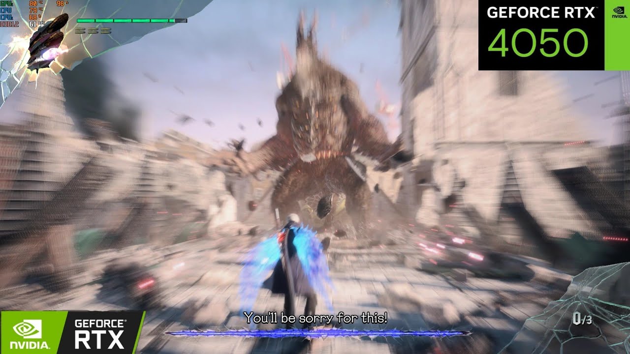 Devil May Cry 5 | RTX4050 | i5 13 Gen | Nitro V 15 Gameplay