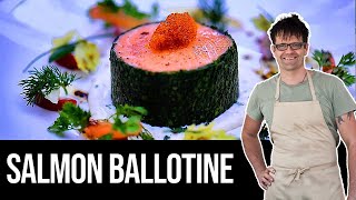 Salmon Ballotine | Think & Cook like a Michelin Star Chef