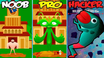 Buddy Toss World Record - NOOB vs PRO vs HACKER