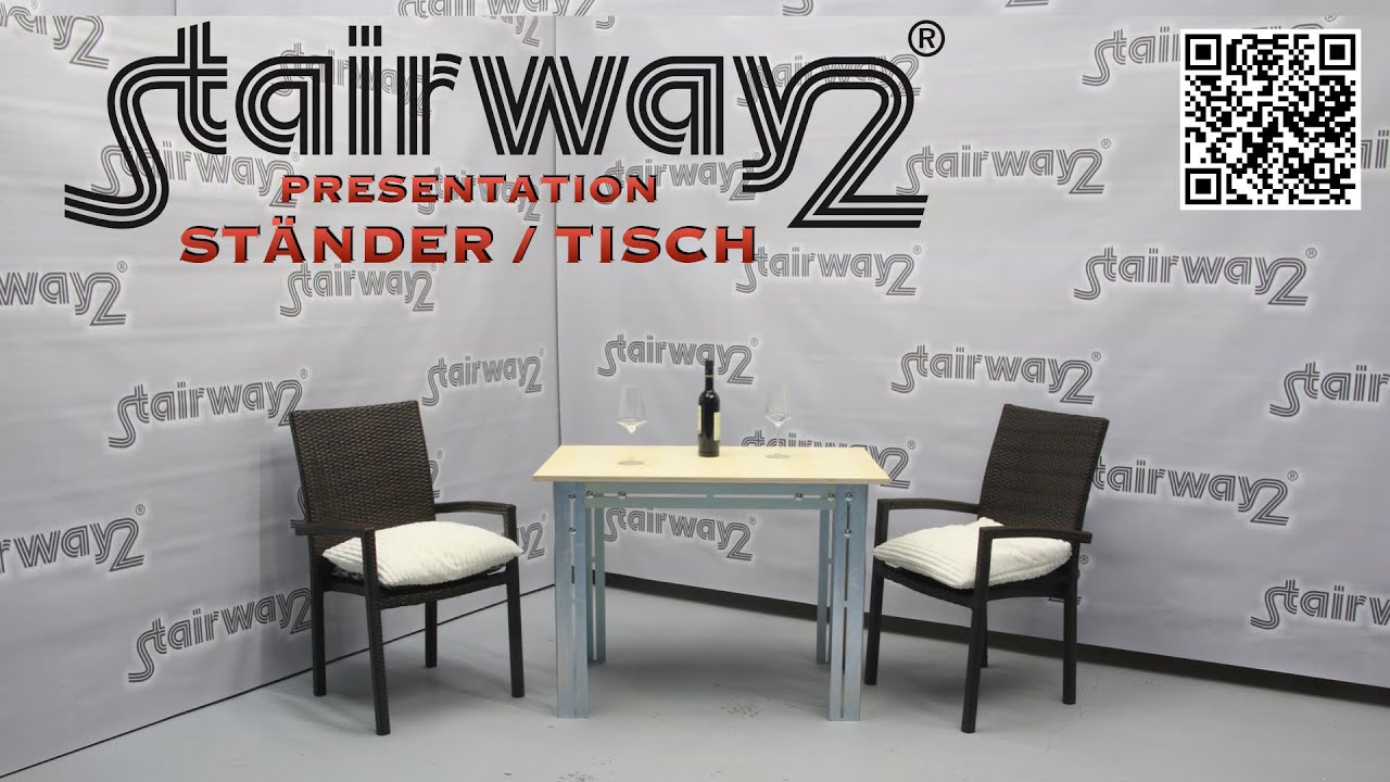 Umwandlung - Fensterständer Fenstergestell Glasgestell Transportgestell Fensterbock Glasbock Tisch