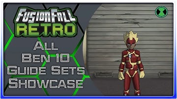 FusionFall Retro - All Ben 10 Guide Sets Showcase