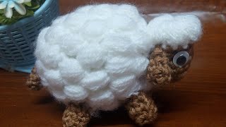 خروف العيد كروشيه ج1 /How to DIY Sheep crochet