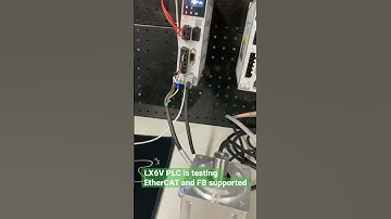 LX6V PLC and VD3E SERVO Testing with Ethercat protocol and FB