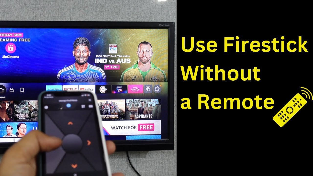 How to Use a Firestick Without a Remote: Easy Guide to Control Firestick with Phone