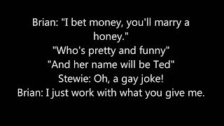 Brian and Stewie   You And I Are So Awfully Different Lyric Video HD