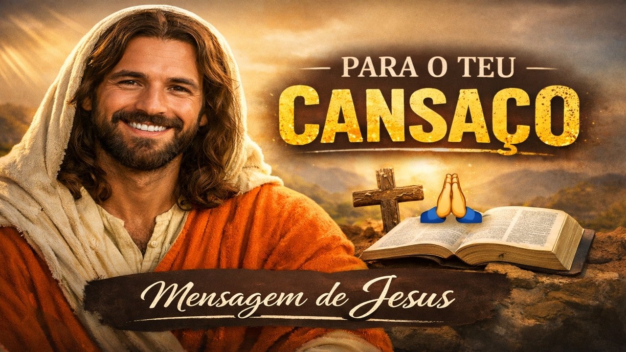 Mensagem de Jesus Cristo  Para o Teu Cansaço