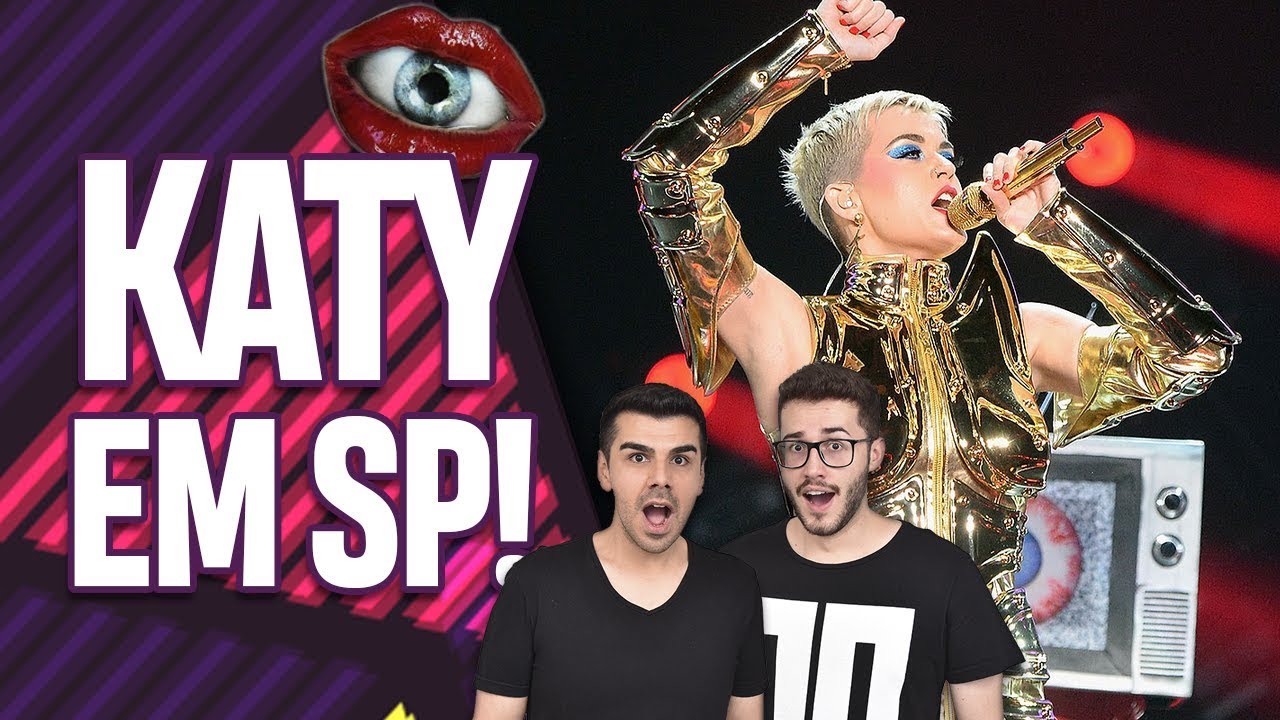 VLOG SHOW DA WITNESS THE TOUR DA KATY PERRY EM SÃO PAULO BRASIL! | Virou Festa
