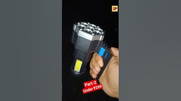 🔦 7-in-1 Rechargeable Torch Light | #shorts #review ##trending