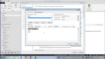 Outlook 2013: Create an Signature for Outgoing Email