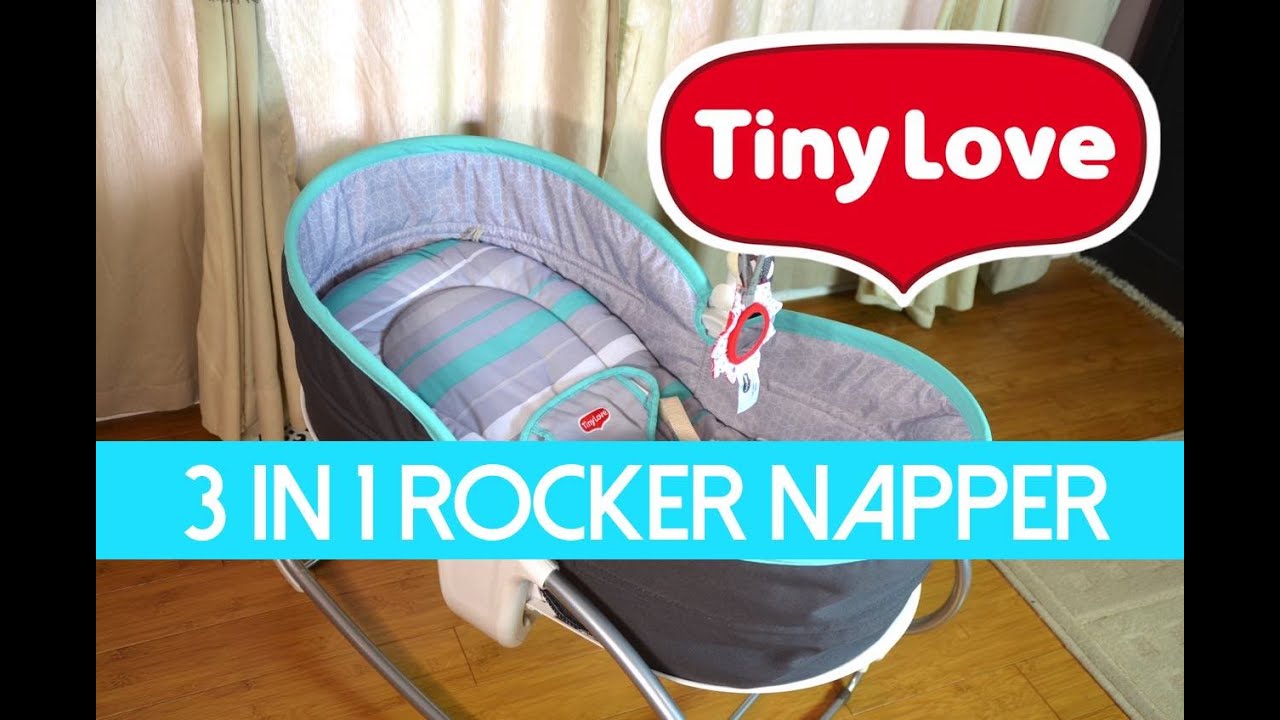 poll cassette Gehakt Tiny Love 3 in 1 Rocker Napper ~ Review - YouTube