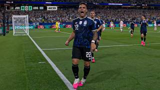 Lautaro Martínez Goal vs Jordan | Argentina 2-0 Jordan Highlights | FIFA World Cup 2026