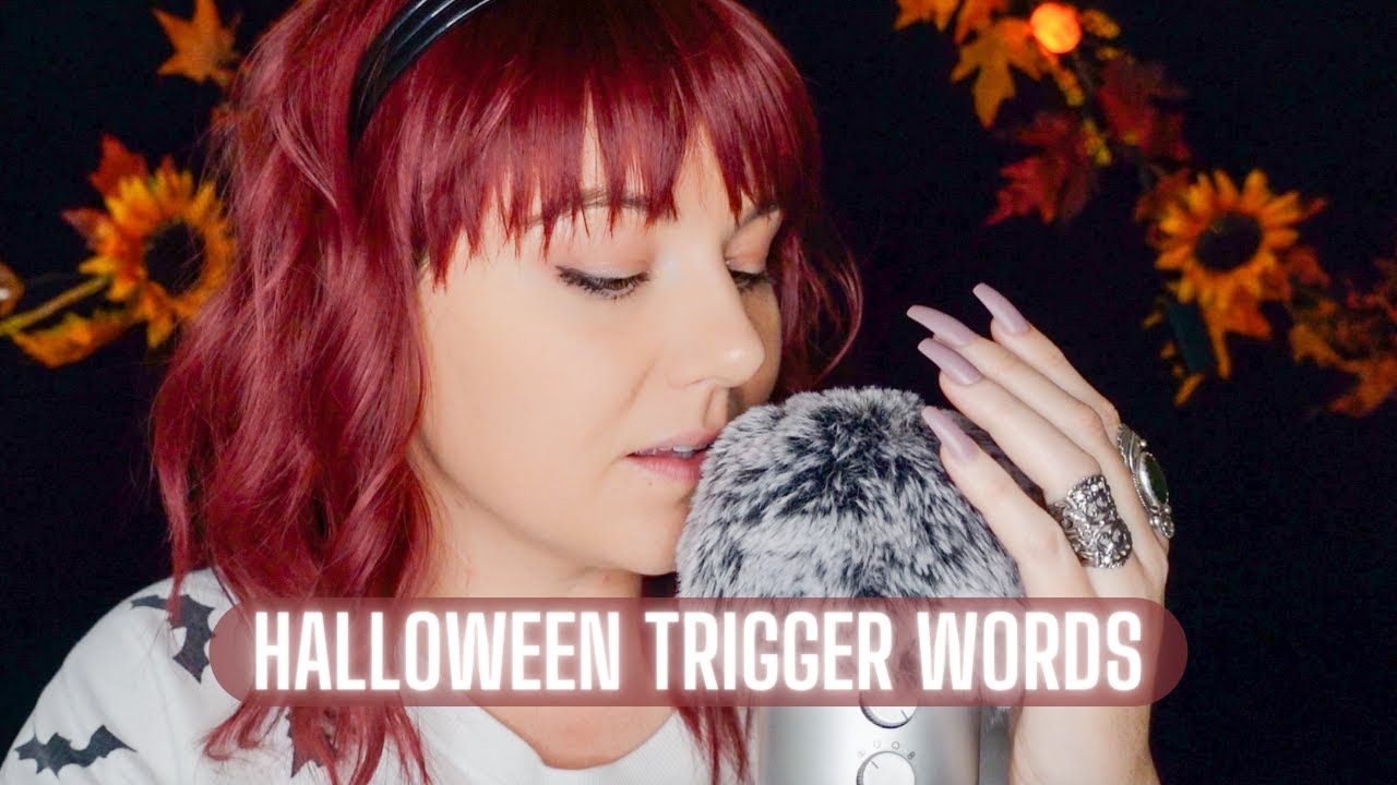 ASMR | 100 + Tingly Halloween Trigger Words | Brain melting