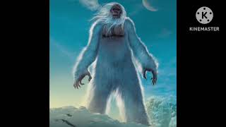 Yeti/Abominable Snowman Roars