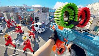 Nerf War | Amusement Park Battle 62 (Nerf First Person Shooter) by KAMIWAZA 1,100,056 views 3 months ago 11 minutes, 54 seconds