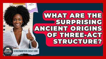 What Are The Surprising Ancient Origins Of Three-act Structure? - Screenwriter
