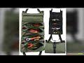 HeavyDuty RollUp Tool Bag Oxford Fabric MultiTool Organizer AllinOne Garage Storage for