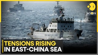 Chinese Warships Near Future Japan-US Base; Japan \u0026 US Monitor Closely | WION NEWS