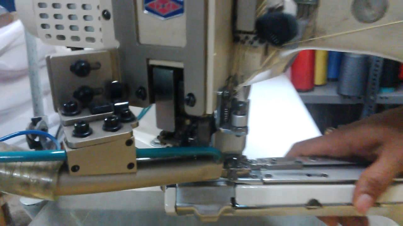 MAQUINA FLATSEAMER SHINGLING - YouTube