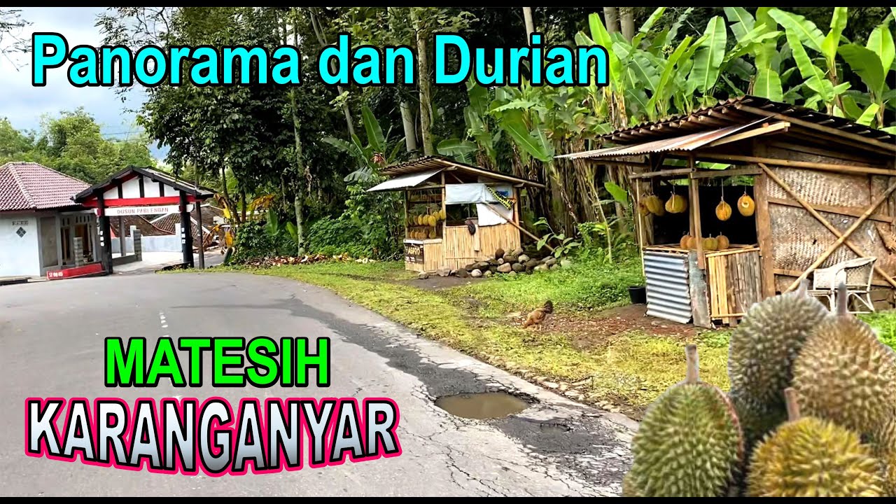Motoran dan Berburu Durian Matesih Karanganyar