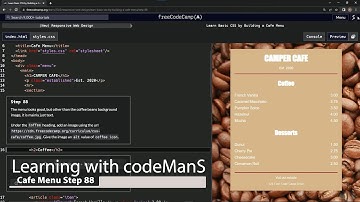 Learn Basic CSS by Building a Cafe Menu - Step 88