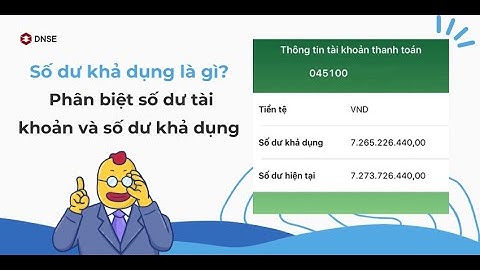 Số dư tài khoản trong thẻ ngân hàng là gì năm 2024