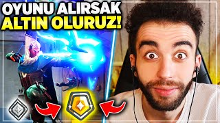 OYUNU KAZANIRSAK ALTIN OLUYORUZ!! SOVA OYNANIŞ! BEKLE BİZİ ELMAS!! | Valorant