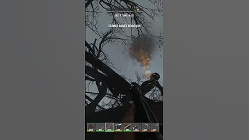 Knocking zombie on it