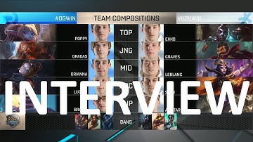 H2K vs OG Post Game Interview