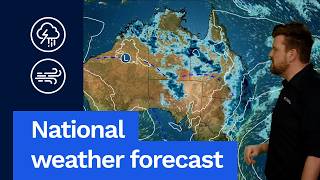 National weather forecast: Rain and storms in the east and north