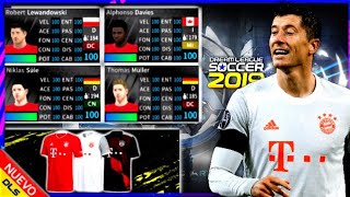 Plantilla Del BAYERN MÚNICH 2020/2021, Para Dream League Soccer 19