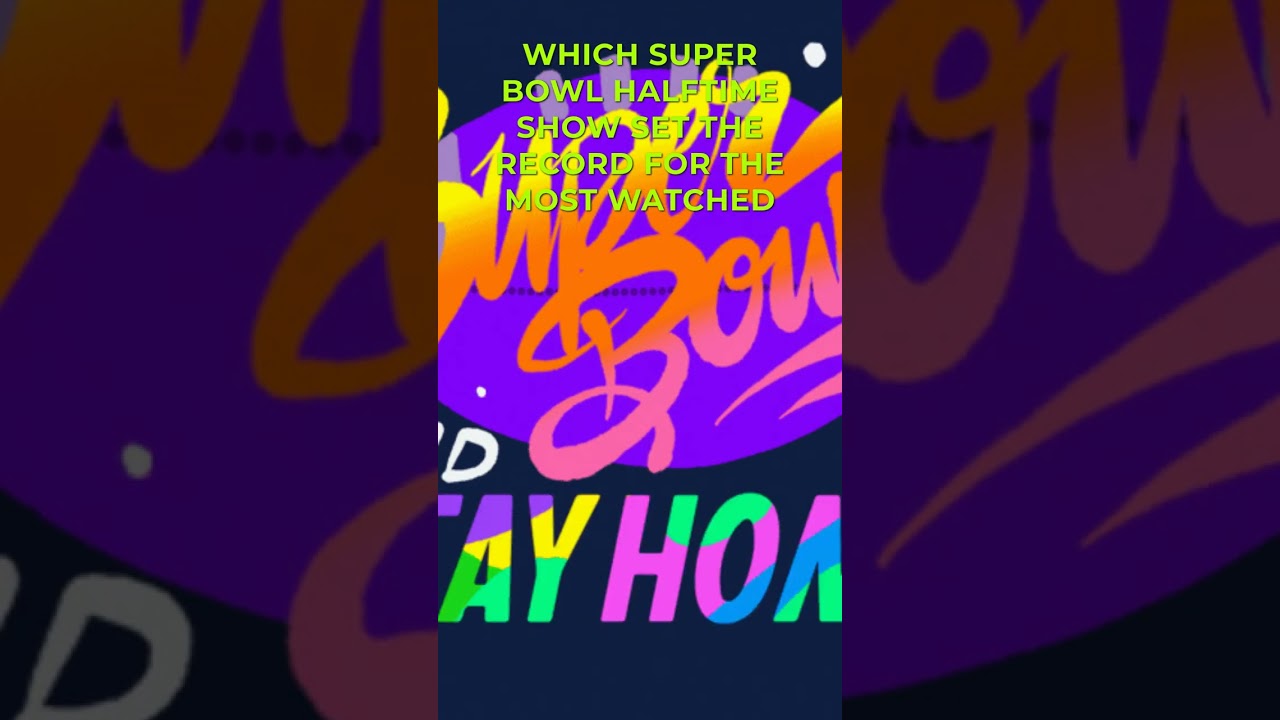 Superbowl Halftime Show Quiz ǀ Can you score a touchdown? 