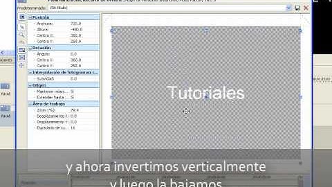 Tutoriales Vegas Pro 9.0 // Texto Reflejado