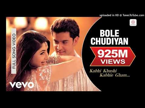 Bole Chudiyan Full Video - K3G ｜ Amitabh, Shah Rukh, Kajol, Kareena, Hrithik ｜ Udit Narayan