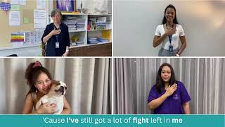 Makaton Sign Language - ‘Fight Song’