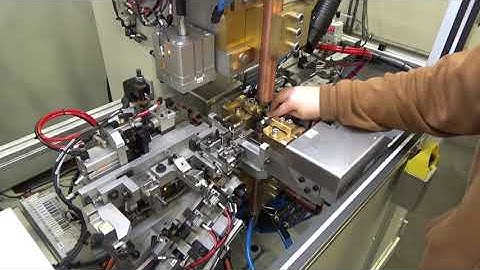 TECHNAX Half automatic combrazing machine for HEV cables