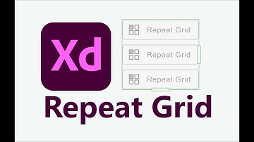 How to Use the Repeat Grid Tool  | Adobe xd repeat grid in hindi/urdu