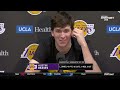 Austin Reaves Postgame Interview | Los Angeles Lakers beat Charlotte Hornets 121-115