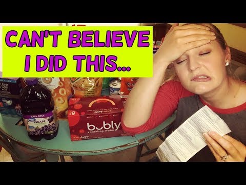 CAN’T BELIEVE I DID THIS | WALMART GROCERY/COUPON HAUL