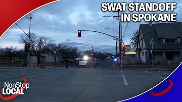 Schietpartij in Spokane leidt tot SWAT-confrontatie