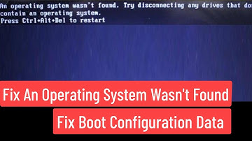 Fix Repair An Operating System Wasn