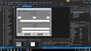 Como fazer uma calculadora de equação do 2° Grau no Visual Studio