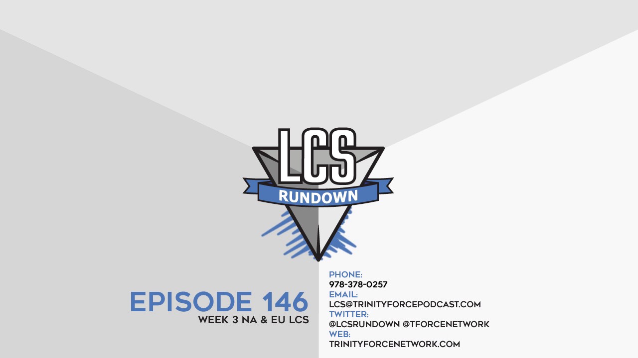 LCS Rundown - Episode 146: Week 3, NA & EU LCS