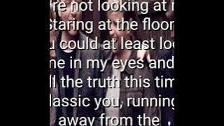 Westlife - One Last Time (lyrics)