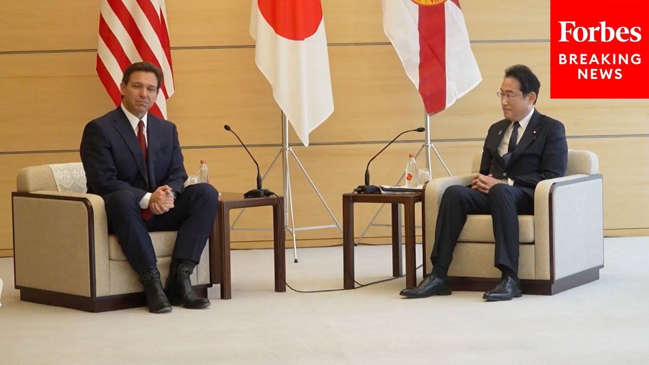 BREAKING NEWS: Ron DeSantis Meets With Japanese Prime Minister In Tokyo