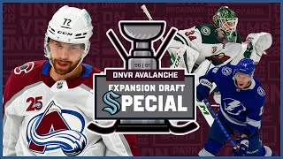 NHL Seattle Kraken Expansion Draft Postgame Podcast l DNVR Avalanche