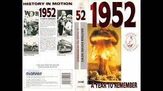 1952 A Year To Remember - British Pathe News - 1990 - Retail VHS Rip