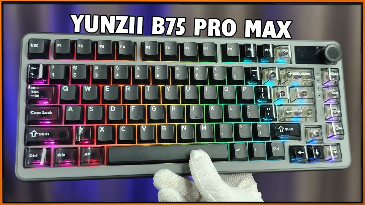 Дорого, с роллером и экранчиком, красиво, но нужно ли? YUNZII B75 Pro Max 