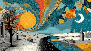 Psychedelic Dervish Music Winter Cosmic Orbit | Hypnotic Snow Vibes Meditation