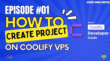 Episode 1 : How to create Project on Coolify VPS || Coolify Episodes